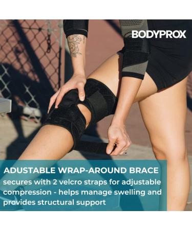 Hinged Knee Brace for Men and Women - Medium Size | Support for Swollen ACL, Tendon, Ligament, and Meniscus Injuries - Buy Online on GoSupps.com