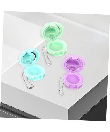 NOLITOY 4pcs Round Eye Shadow Box Eyeshadow Makeup Sample Containers Lip Balm Jar Travel Empty Mini - Buy Online on GoSupps.com