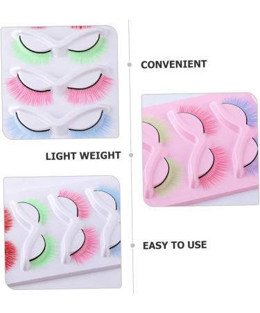 MERRYHAPY 2 Boxes Colored False Eyelashes Faux Lashes Faux Eyelashes False Lashes Eyeshine Lashes Fake Eyelashes Individual Colorful d Curl Strip Lashes Fake Lashes Individual Mix Set - Buy Online on GoSupps.com
