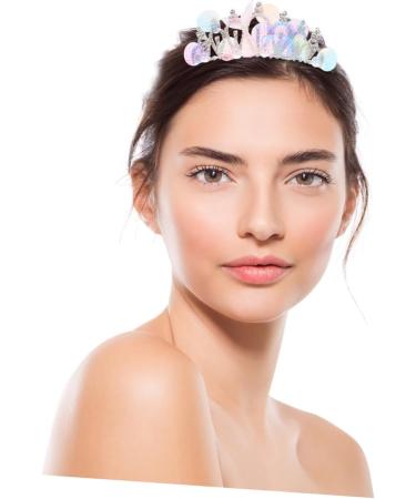 Ipetboom Rhinestone Tuck Comb Metal Headpiece Headdresses for Women Headpieces for Girls Hair Clips Wigs Hair Pin Tiara Women Crown Hairpiece Girls Crown Princess Miss Hair Comb - Buy Online on GoSupps.com