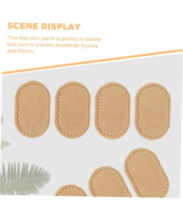 GLEAVI 6sheets Heel Grips Corn Patch Corn Pad Feet Corn Sticker Corn Treatment Pad Self-Adhesive Feet Pad Bunion Foot Protectors Toe Protector Women's Shoes Cotton Foot Stickers - Buy Online on GoSupps.com