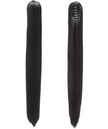 Wig Straight Ponytail Hair Extensions In Ponytail Synthetic In Ponytail Hairpieces For Women(1#) - Buy Online on GoSupps.com
