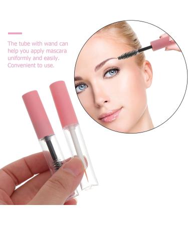 Ciieeo 6pcs Eyeliner Stick Eyelash Brush Mini Containers Pet Shadow Tip Liner Tubes Make up Travel 10.5x1.5cm Pink - Buy Online on GoSupps.com