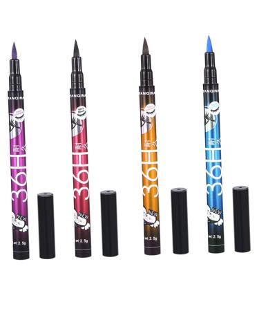 POPETPOP POPETPOP Waterproof Non-Smudge Liquid Eyeliner Eyebrow Pencil for Women Creative Blue Eyeliner for Makeup and Festive Events
