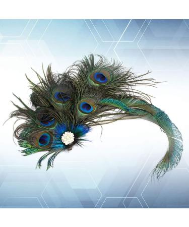 Mobestech Womens Hats Hair Clip Retro Vintage Hairpin Flowers Pearls Bobby Pin with Rhinestone Hair Clip Hair Ornament Accessory for Women Girls Hair Styling -Green Womens Headbands - Buy Online on GoSupps.com