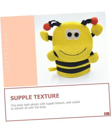 FRCOLOR 4pcs Cartoon Bath Gloves - Kids Bath Mitts Water Bottle Washcloths Toddler Shower Sponge - Fun Bath Supplies for Baby & Toddler - Buy Online on GoSupps.com