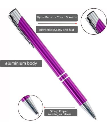 3-Piece Craft Weeding Tool Set for Vinyl - Precision Weeding Pin Pen and Stainless Steel Point - Green Blue Purple - Buy Online on GoSupps.com