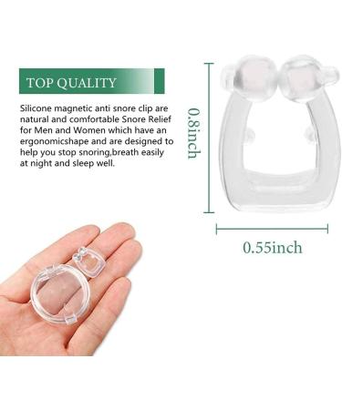 Lyplus Anti Snoring Nose Clip - Magnetic Stop Snoring Solution (4 Pack) - Buy Online on GoSupps.com