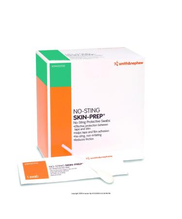 Smith & Nephew No-Sting Skin Prep - Swabs - Box of 50 - UNS59420700_bx 50 Count (Pack of 1)
