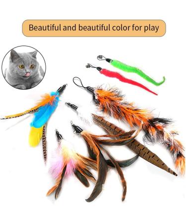 PatKare Retractable Cat Toys Wand with 7 Teaser Refills - Interactive Fun for Cats & Kittens - Buy Online on GoSupps.com
