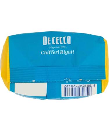 De Cecco Chiferi Rigate Pasta N33 500g - Pack of 3 - Buy Online on GoSupps.com