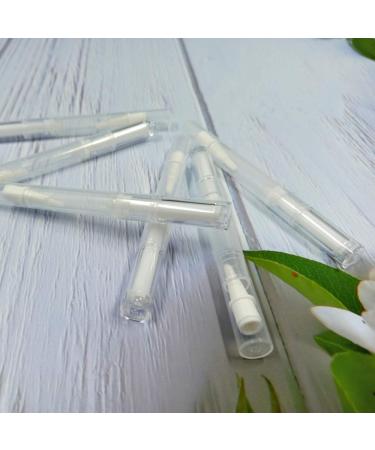 30Pcs 3ml Transparent Twist Pens | Empty Nail Oil & Lip Gloss Brush Applicator | Eyelash Growth Serum Tube - Buy Online on GoSupps.com