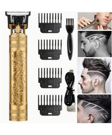 Hair Clippers for Men USB Cordless Rechargeable Grooming Kits Professional Hair Trimmer Zero Gapped T-Blade Trimmer Edgers Clippers Electric Beard Trimmer Cutting Kit