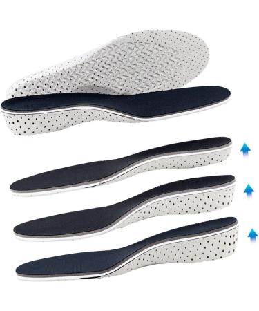 Gatuida Height Increase Insole - 4 Pairs Elevator Insert for Men & Women - Invisible Heel Lift for Elevated Comfort - Buy Online on GoSupps.com