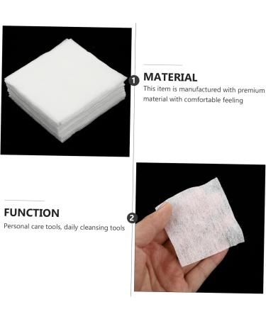 Ipetboom 18boxes Cleansing Cotton Makeup Cotton Pads Cleansing Wipes Wipe Pad Sensitive Wipes Make up Remover Wipes for White Travel Non-woven Fabric Eyelash Facial - Buy Online on GoSupps.com