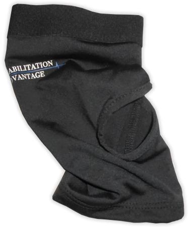 Rehabilitation Advantage Copper Infused Ankle Compression Sleeve - Small | Pain Relief & Support | International Shipping Available - Buy Online on GoSupps.com