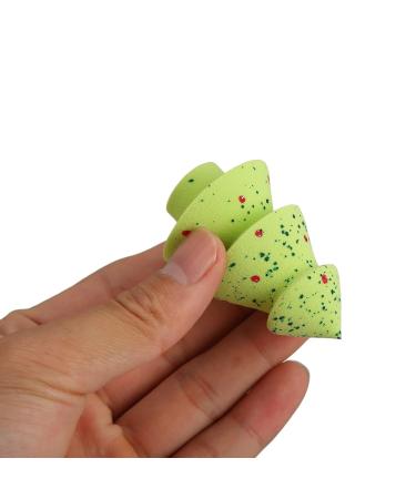 Green Hydrophilic Polyurethane Powder Puff - Optimal Elasticity & Easy Application for Long-Lasting Makeup - Buy Online on GoSupps.com