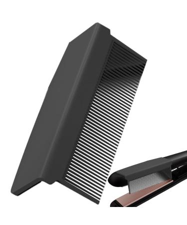 for hair straightener for straightening the hair iron for combing the hair with clip hair straightener Black - Buy Online on GoSupps.com