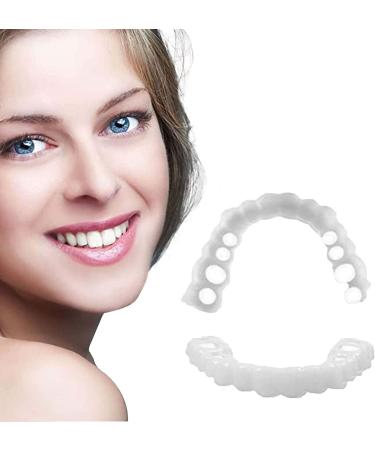 Snap-On Veneers: Temporary Fake Teeth for Men and Women - Perfect for Halloween, Christmas, and Daily Use - Buy Online on GoSupps.com