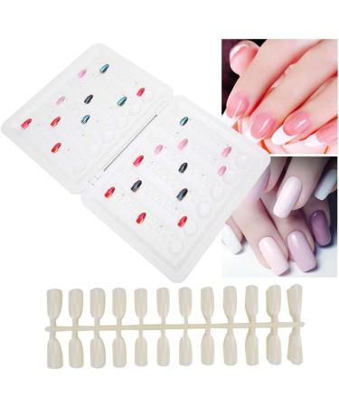 Nail Tip Display Book Template Display Rearrangeable Nail Polish Color Template Display Board for Nail Training & Practicing practicing skills - Buy Online on GoSupps.com