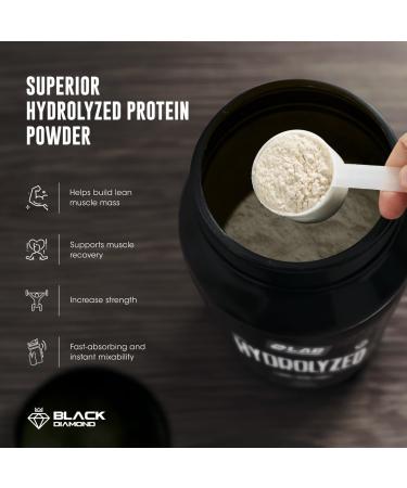 Buy 100% Hydrolyzed Whey Protein Isolate (2 lbs Vanilla) - 25g Protein for Muscle Growth Easy Digestion Gluten & Lactose Free Fast Absorbing - Buy Online on GoSupps.com