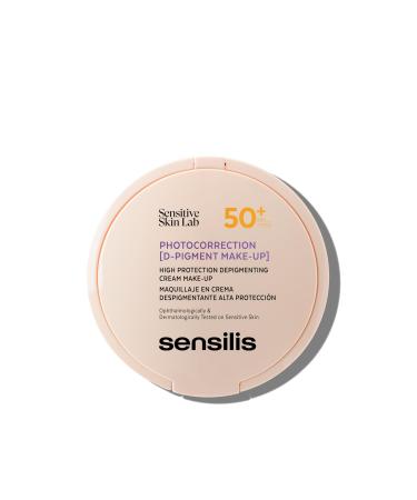 Sensilis Photocorrection D-Pigment Make-Up SPF50+ Bronze Depigmenting Corrects and Protects for Sensitive Skin 10 g