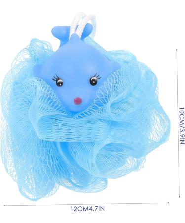 MAGICLULU Children's Bath Sponge Bath Skin Scrubber Bath Cleaning Scrubber Body Loofah Sponge for Bath Shower Cleaning Scrubber Bath Sponge for Rich Foaming Bath Ball Cleaning Ball - Buy Online on GoSupps.com
