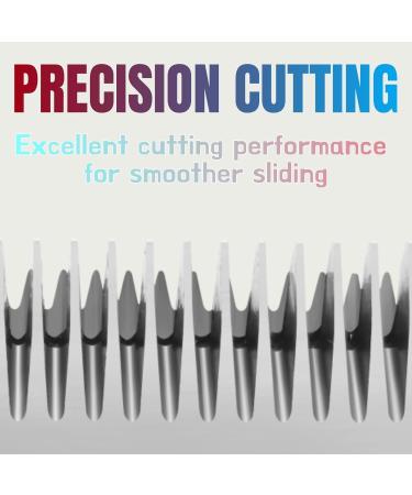 BestBomg 4fW Dog Grooming Blades - Removable Compatible with Heiniger/Moser Max45/Andis/A5 3/8 inch (9.5 mm) Cutting Length - Buy Online on GoSupps.com