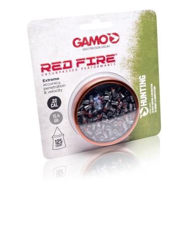 Gamo RED FIRE .22CAL QTY125 BLISTER 632270454 Pellets .22 silver, red
