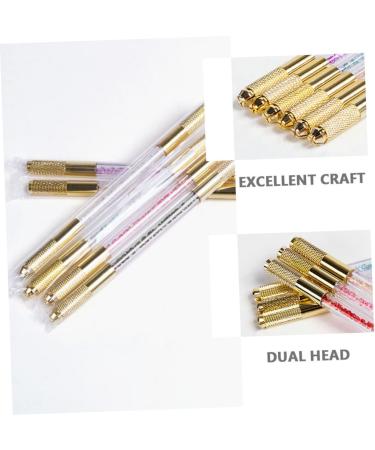 OHPHCALL Embroidery Pencil Eyebrow Pencil Tattoos Accessory Microfilling Pen Embroidered Pen Aluminum Black - Buy Online on GoSupps.com