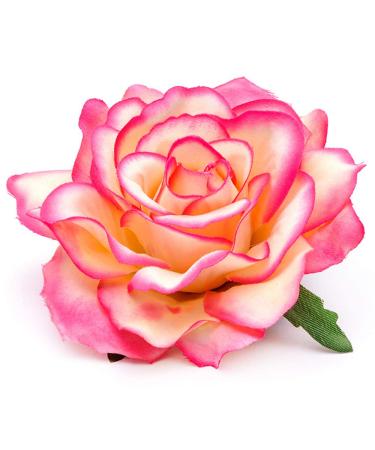 BABEYOND Red Rose Flower Hair Clips - Flamenco Dancer Accessory (6PCS) - Buy Online on GoSupps.com