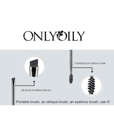 Onlyoily Eyebrow Gel Long Lasting Liquid Tattoo Waterproof Eyebrow Tattoo Double Ended Eyebrow Makeup-Waterproof Transfer-Free Long Lasting - Buy Online on GoSupps.com