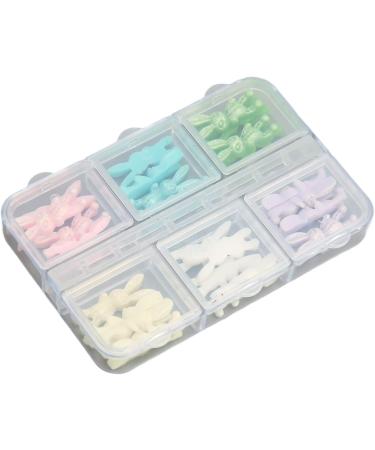 Rabbit Nail Decoration Nail Ornaments Adequate Quantity Safe Resin Multipurpose Beautiful for Nail Salon for Winter - Buy Online on GoSupps.com