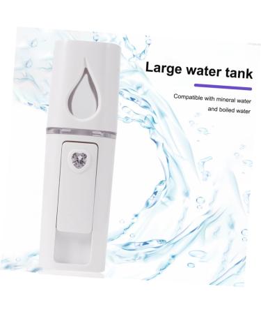 WOONEKY 2 Pcs Steamer Facial Mister Portable Mini Humidifier Portable Humidifer Humidifiers Hunidifier White - Buy Online on GoSupps.com