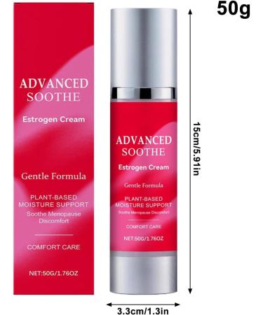  Jingmiger Women's Menopause Cream 50g Natural Intimate Care Cream | Daily Care Night Day After Shower Beauty Routine for Wives Mothers Amateurs - Buy Online on GoSupps.com