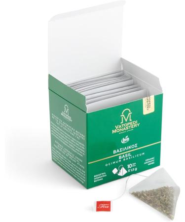 Tisane de Basilic Biologique avec Herbes Aromatiques Bio du Mont Athos (Ocimum Basilicum) - 15g - Buy Online on GoSupps.com
