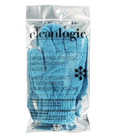 Clean Logic Exfoliating Bath Gloves - 6 Pack for Smoother Skin - Buy Online on GoSupps.com