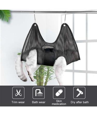 Grooming Hammock Sling for Dogs & Cats | Breathable Pet Holder for Bathing & Nail Trimming - Buy Online on GoSupps.com