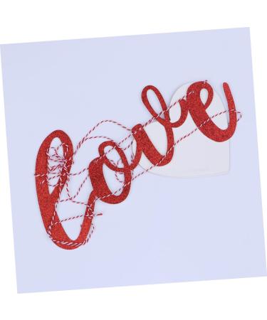 ABOOFAN Valentine's Day Banner Valentine's Day Decorations Valentines Day Garland Wedding Latte Art - Buy Online on GoSupps.com