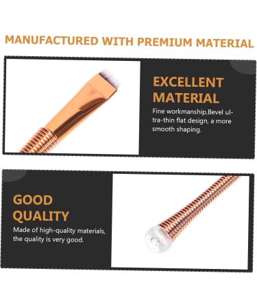 Ipetboom 2pcs Eyeliner Brush Makeup Brush Eye Gel Keychain Pouch Eye Brush Slanted Eye Tool Brush Girl - Buy Online on GoSupps.com