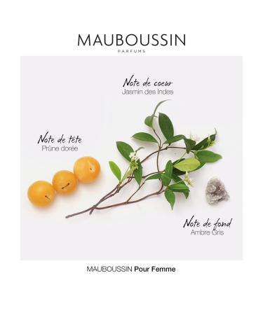 Mauboussin - Original Femme 100ml (3.3 Fl Oz) - Eau de Parfum for Women - Oriental & Fruity Scents - Buy Online on GoSupps.com