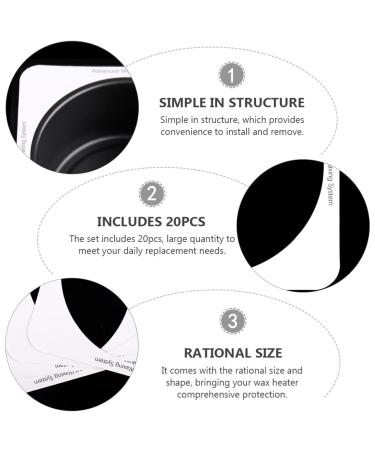 Fomiyes 20-Pack Drop Haircare Mats | Universal Upholstery & Coat Protection | 14.3x14.3cm Heating Square Pad - Ideal for International Shipping - Buy Online on GoSupps.com