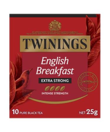 Twinings Extra Strong English Breakfast Tea Bags 10 Pack