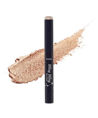 ETUDE Bling Bling Eye Stick (8 Ivory Babystar) 21AD | Long-Lasting Eye Shadow Stick with Blinding Glow and Soft Creamy Texture for Shining Eyes 8 Ivory Babystar_21AD