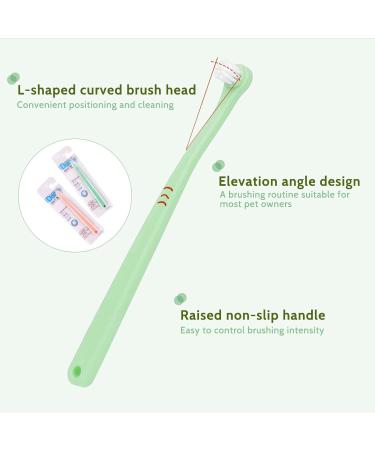 2-Piece Dog Toothbrush Set - Soft Mini Toothbrush for Puppies & Cats | Portable Deep Cleaning | Easy Travel Use - Buy Online on GoSupps.com