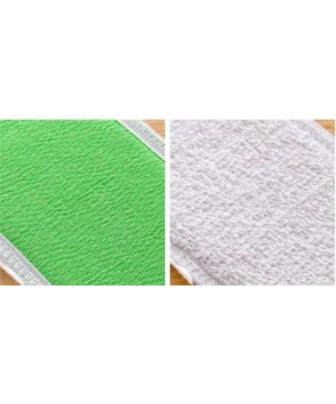 3 PCS Loofahs Exfoliating Back Scrubber - Double-Sided Body Bath Sponge for Ultimate Shower Experience | International Shipping - Buy Online on GoSupps.com