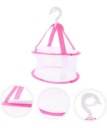 PRETYZOOM Mini Drying Rack & Egg Drying Net for Makeup Sponges | Travel-Friendly Mesh Basket in Pink - Buy Online on GoSupps.com