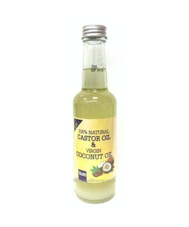 Yari 100% Natural Castor Oil & Virgin Coconut Oil 2 in 1-250 ml