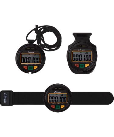 Champion Sports Jumbo Display Watch in Dark Gray - High Visibility Timepiece - Buy Online on GoSupps.com