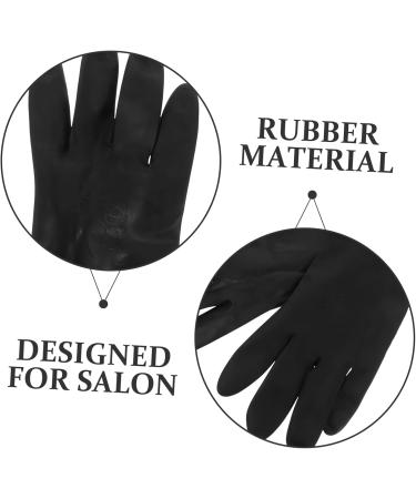 NUSITOU 2 Pairs Hair Dye Glove Hand Protector for Hair Coloring Washable Hair Styling Cleaning Hair Protection Large Hair Salon - Buy Online on GoSupps.com